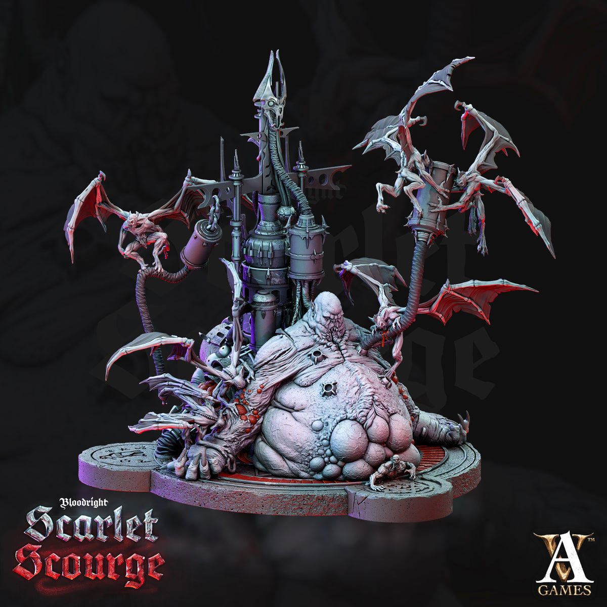 Ghoul Incubator TTRPG Miniature Archvillain Games Vampires