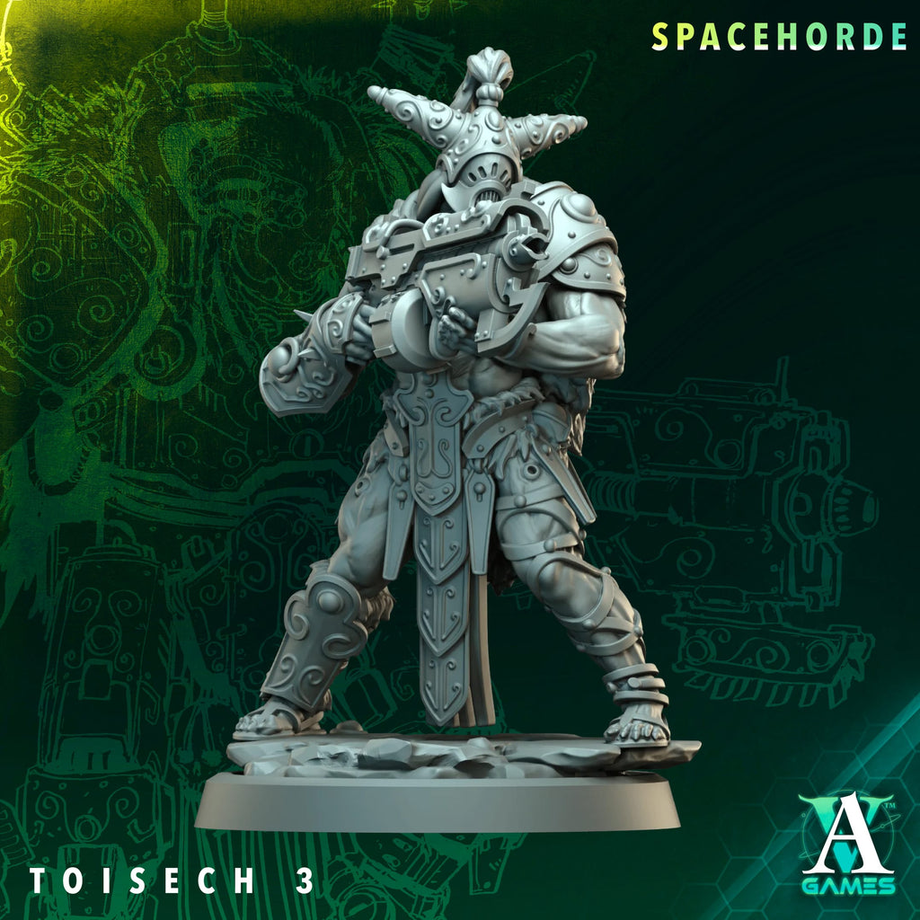 Toisech Spacehorde TTRPG Miniature Archvillain Games Sci-Fi