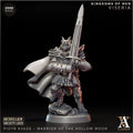 Piotr Kvade Warrior of the Hollow Moon TTRPG Miniature Archvillain Games Society