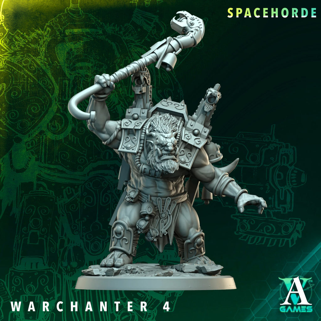 Warchanter Spacehorde TTRPG Miniature Archvillain Games Sci-Fi