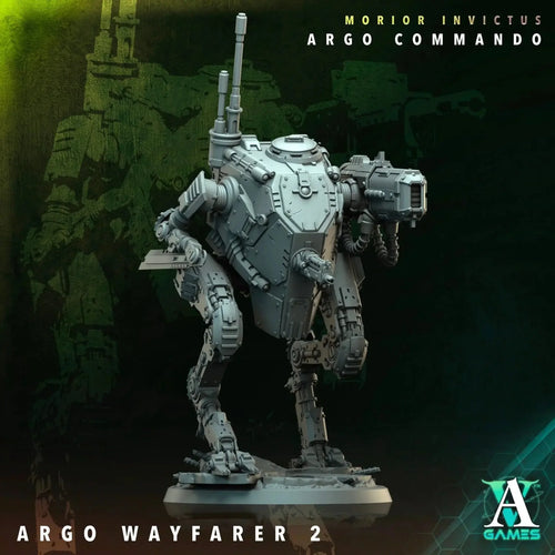 ARGO Wayfarer Terran Alliance TTRPG Miniature Archvillain Games Sci-Fi