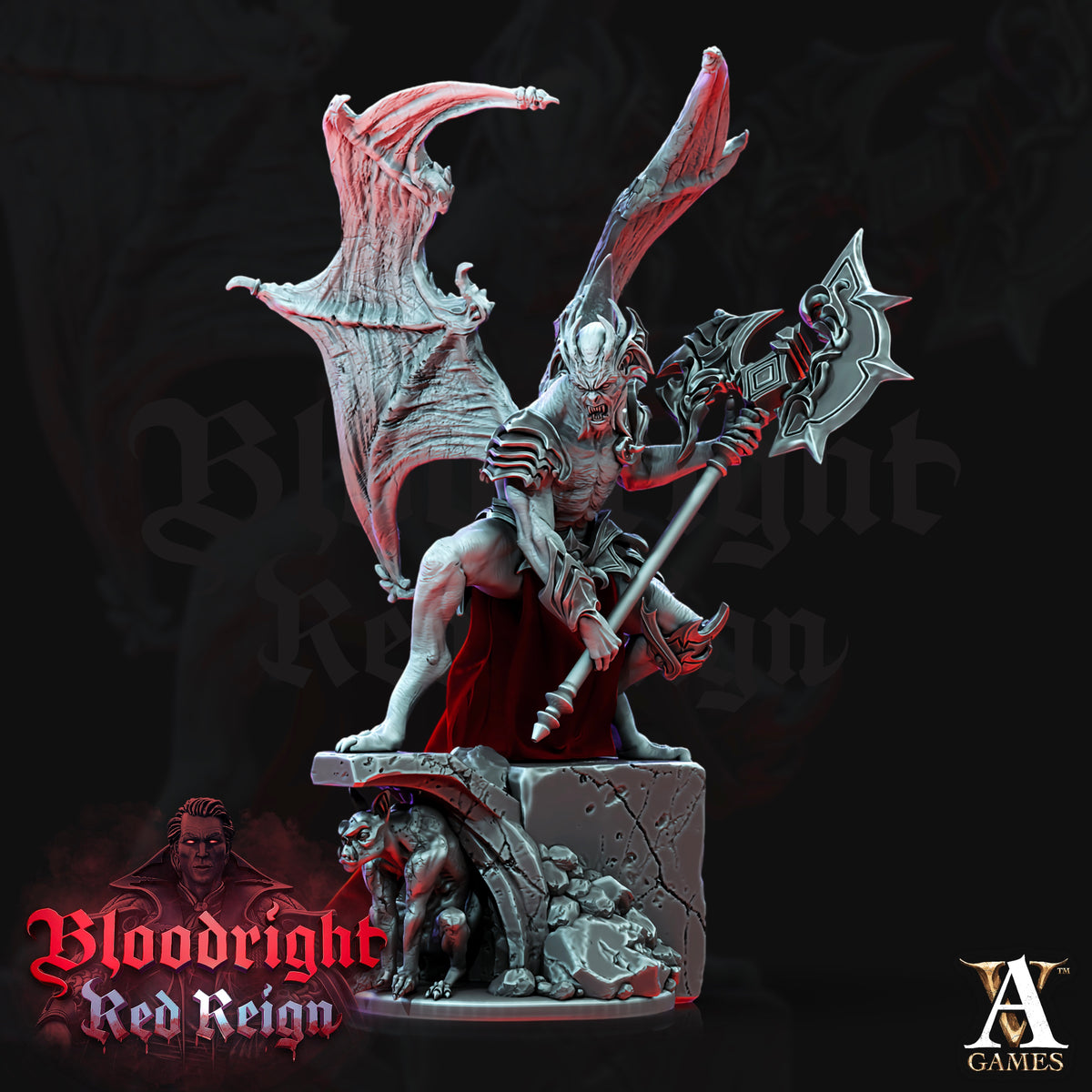 Vampire Elder TTRPG Miniature Archvillain Games Vampires