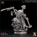 Theater Automaton Circus Grotesque TTRPG Miniature Archvillain Games Fantasy