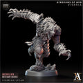 Viserian Lycan TTRPG Miniature Archvillain Games Bestiary