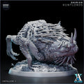 Impaler Saurian Huntlord TRRPG Miniature Archvillain Games Sci-Fi