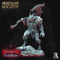 Draqul Dragonborn Barbarian TTRPG Miniature Archvillain Games
