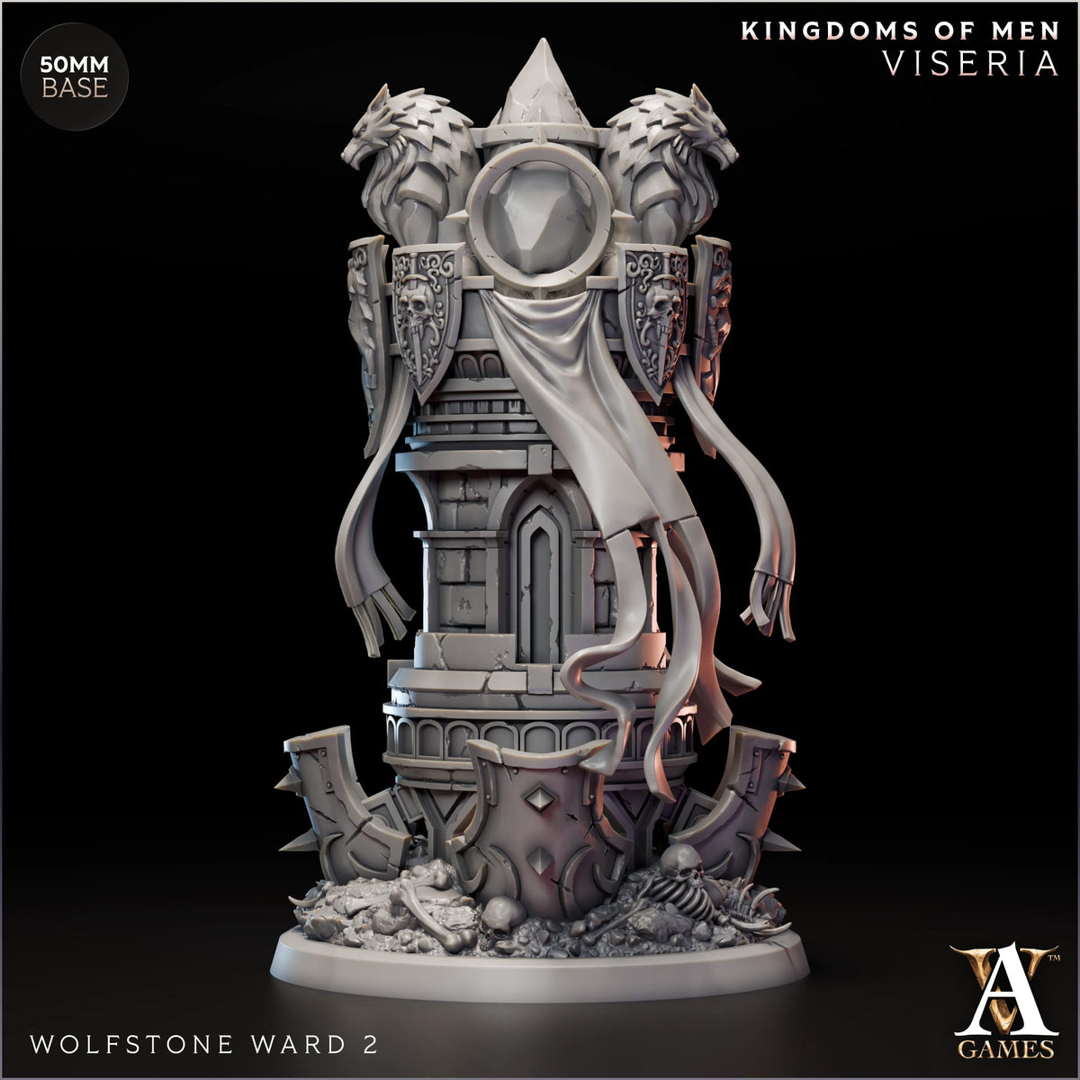 Wolfstone Ward TTRPG Miniature Archvillain Games Kingdom of Men