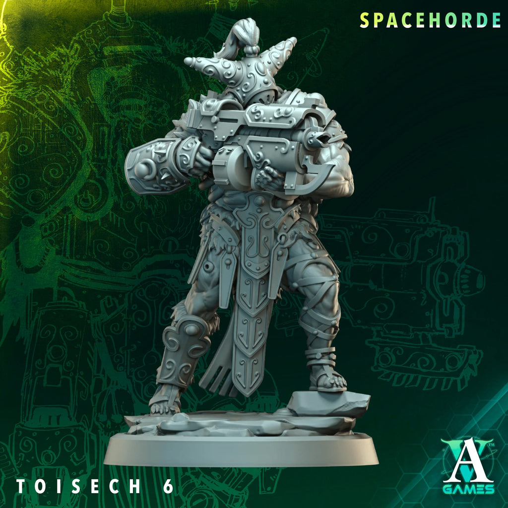 Toisech Spacehorde TTRPG Miniature Archvillain Games Sci-Fi