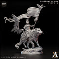Viserian Wolf Hussar TTRPG Miniature Archvillain Games Kingdom of Men