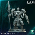 Erinyes Mech Suit Black Phalanx TTRPG Miniature Archvillain Games Sci-Fi