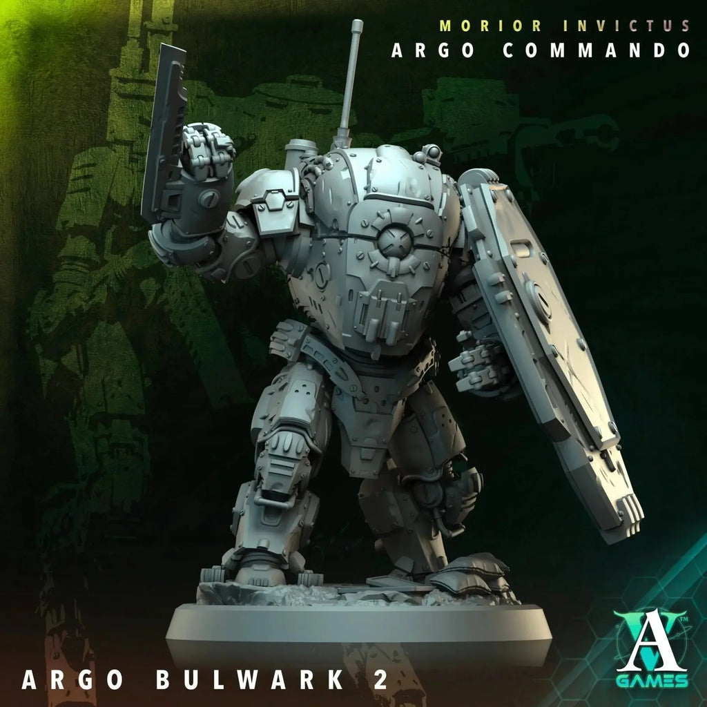 ARGO Bulwark Terran Alliance TTRPG Miniature Archvillain Games Sci-Fi
