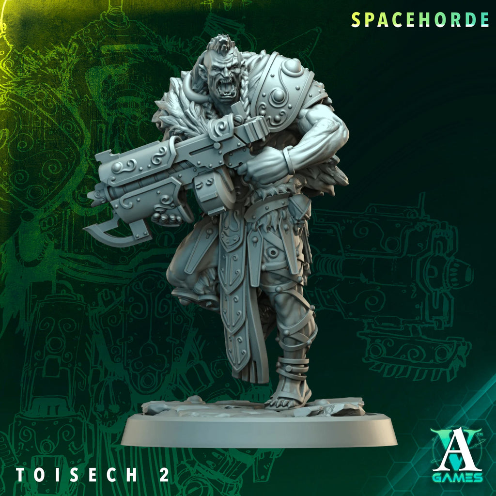 Toisech Spacehorde TTRPG Miniature Archvillain Games Sci-Fi