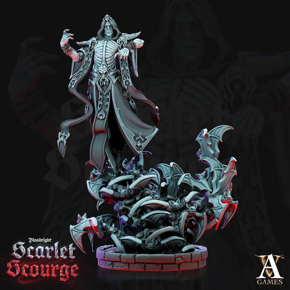 Vermilach TTRPG Miniature Archvillain Games Vampires