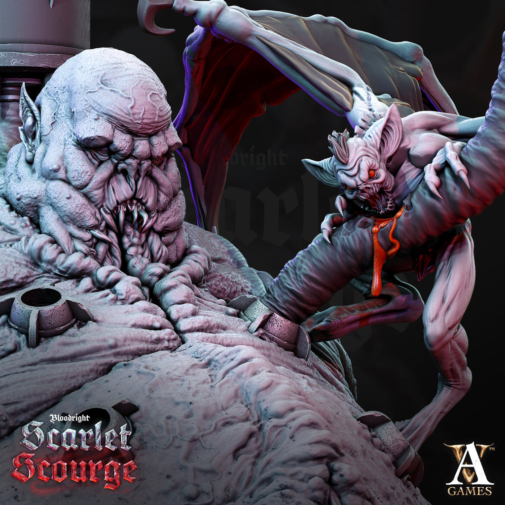 Ghoul Incubator TTRPG Miniature Archvillain Games Vampires