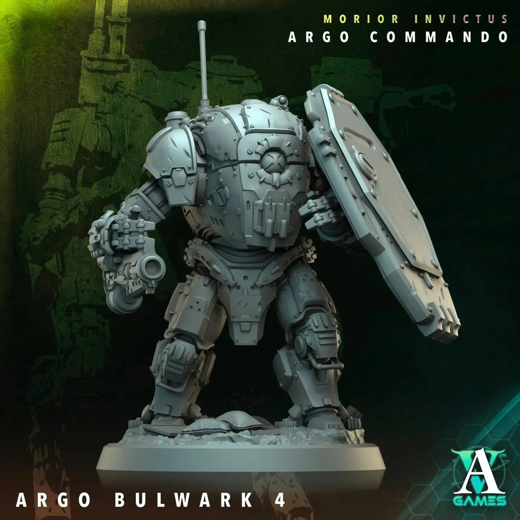 ARGO Bulwark Terran Alliance TTRPG Miniature Archvillain Games Sci-Fi
