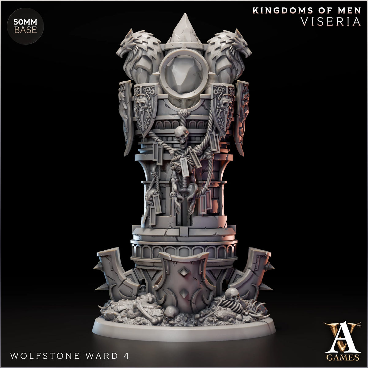 Wolfstone Ward TTRPG Miniature Archvillain Games Kingdom of Men