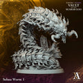 Sebau Worm Vault of Sand TTRPG Miniature Archvillain Games Fantasy