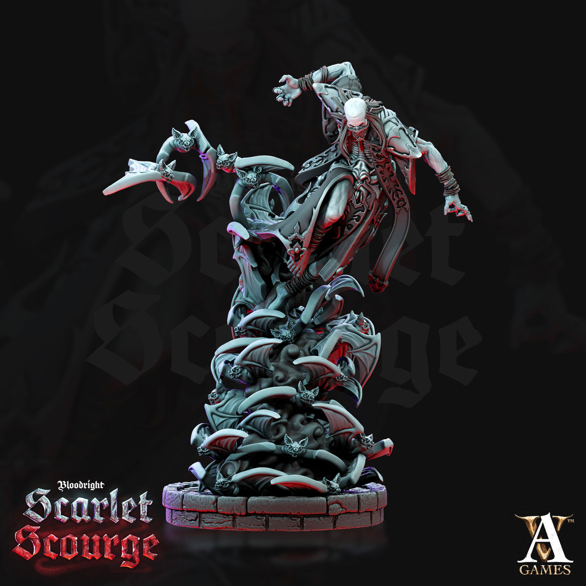 Vermilach TTRPG Miniature Archvillain Games Vampires