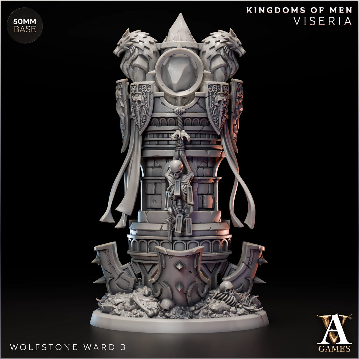 Wolfstone Ward TTRPG Miniature Archvillain Games Kingdom of Men