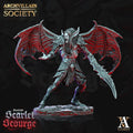 Kirath the Sentinel Werebat Elf TTRPG Miniature Archvillain Games Vampires