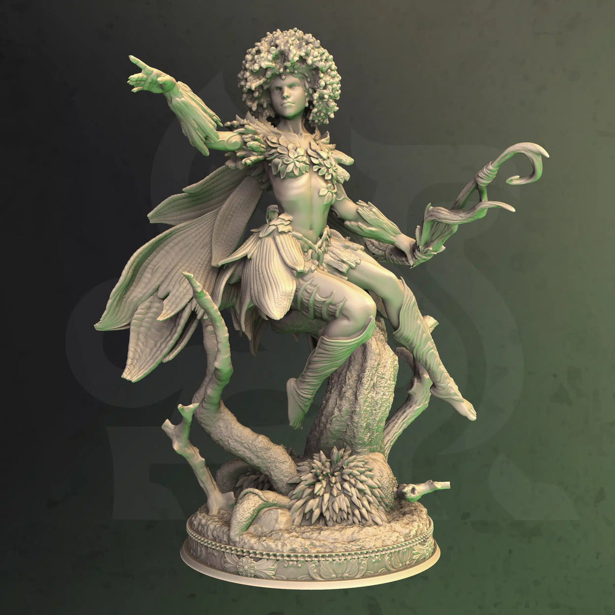 Elenil Dryad of Passage TTRPG Miniature DM Stash Guardians of the Fey