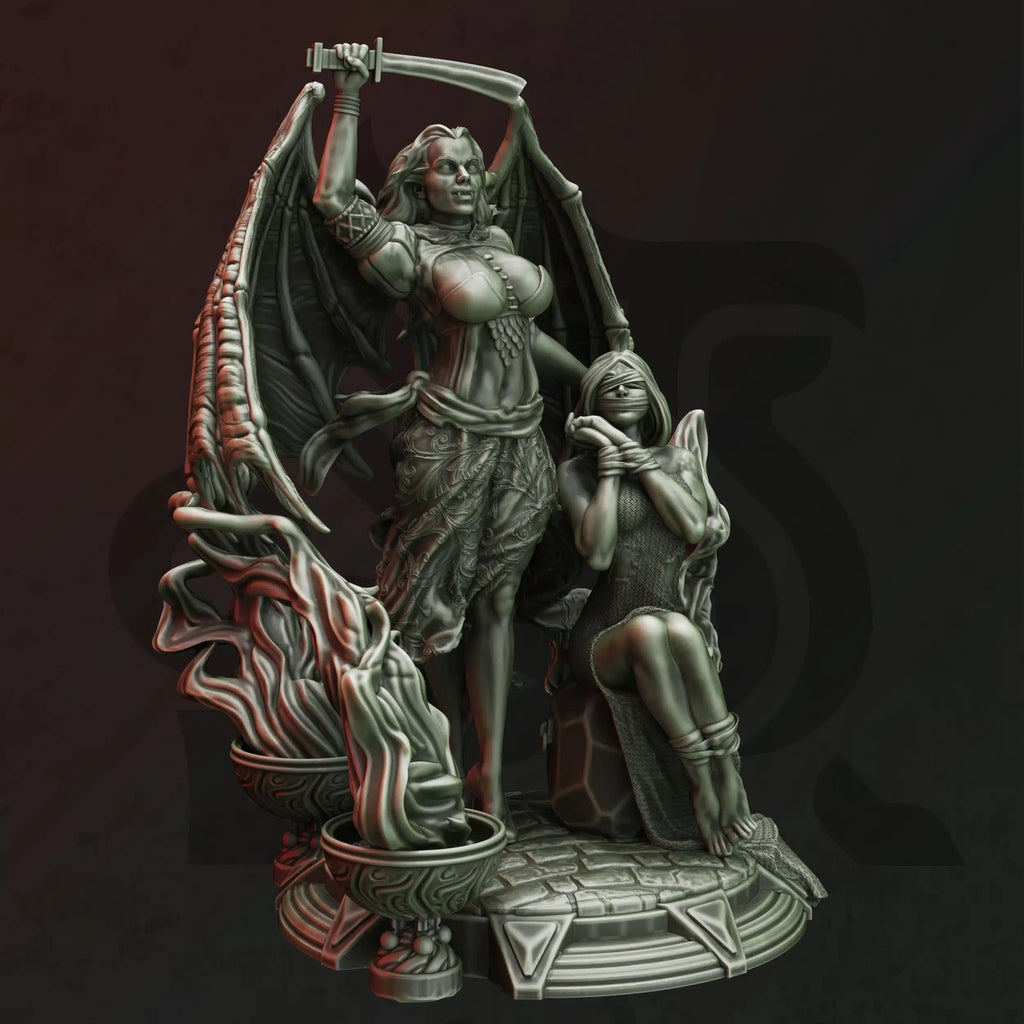 Erys The Vampiric Seductress TRRPG Miniature DM Stash
