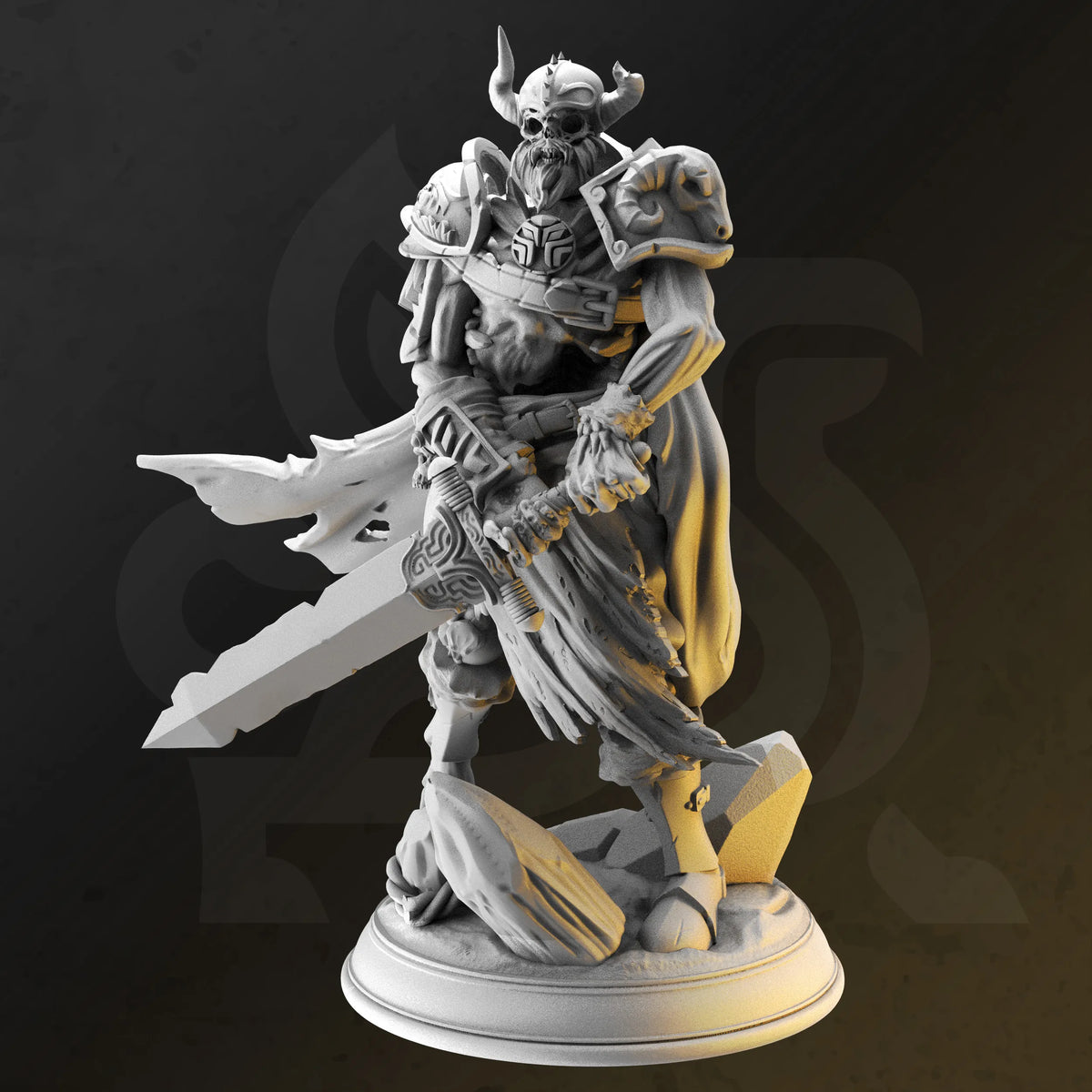 Skeletal Guardian Arisen Warriors TTRPG Miniature DM Stash