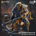 Baz “Smiley” Armstrong Shark Enforcer TTRPG Miniature DM Stash