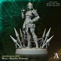 Rora Brawler Princess TTRPG Miniature Archvillain Games Society