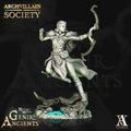 Alavara Zinbella Elven Ranger TTRPG Miniature Archvillain Games Society