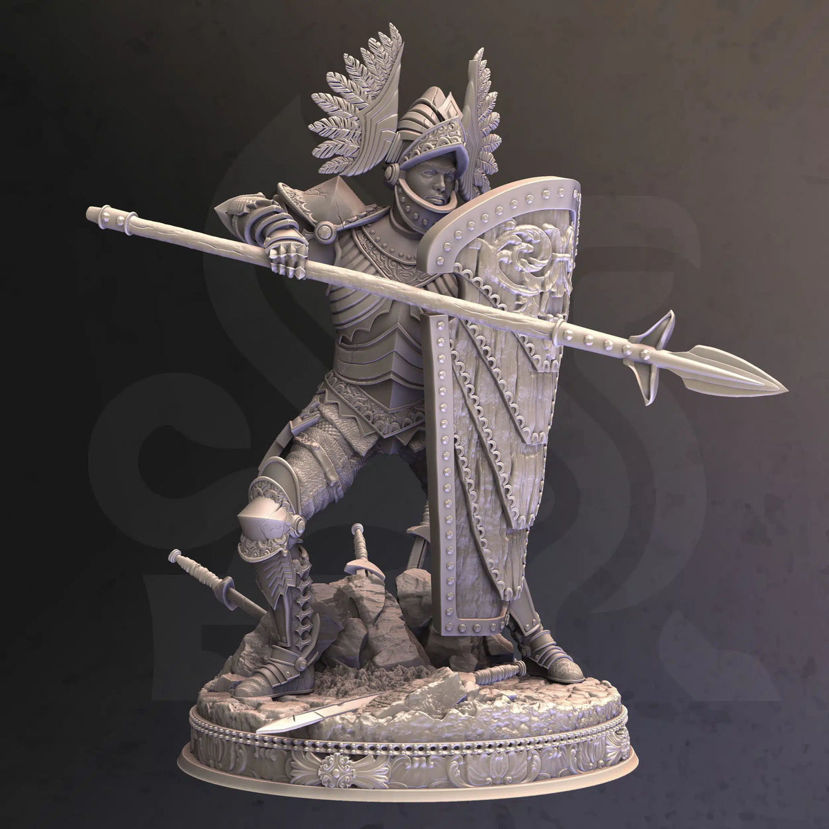 Eridius Falx Tower Guard TTRPG Miniature DM Stash