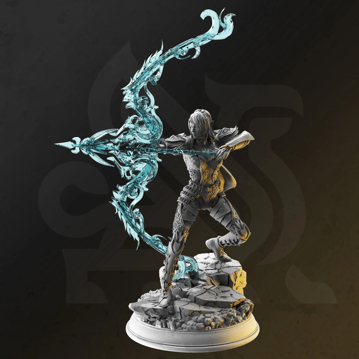 Eldiara Brinilmins Archer TTRPG Miniature DM Stash