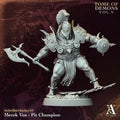 Merek Vos Pit Champion TTRPG Miniature Archvillain Games Society