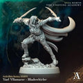 Yael Yllamarer Bladewhirler TTRPG Miniature Archvillain Games Society
