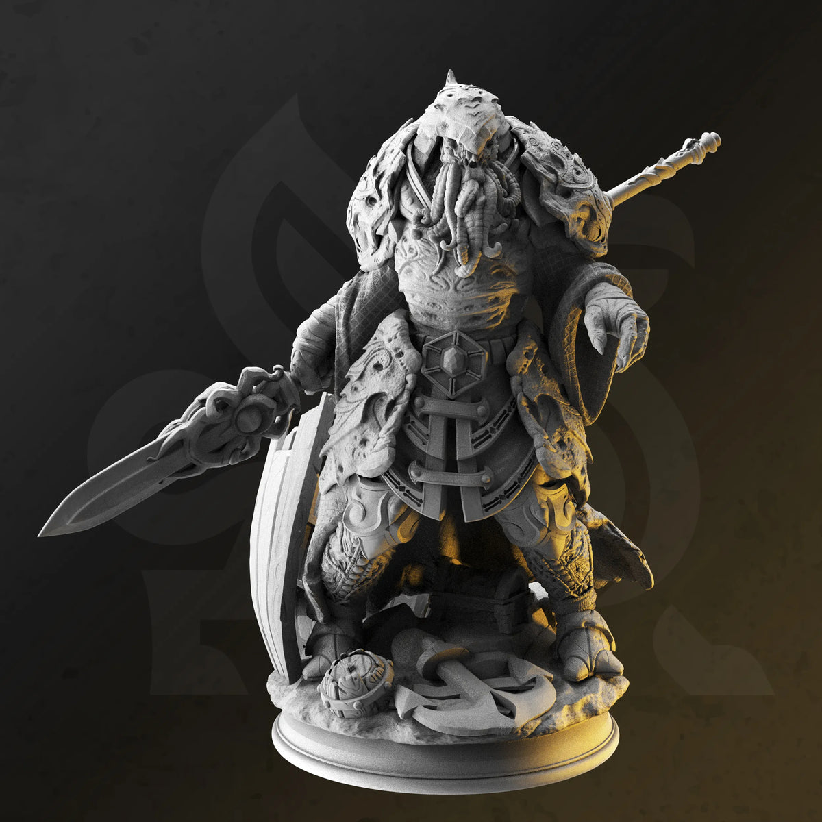 Ahznagol Aberrant Guard TTRPG Miniature DM Stash